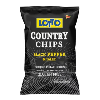 Chips, Lotto Country 150g | Fekete Bors Só