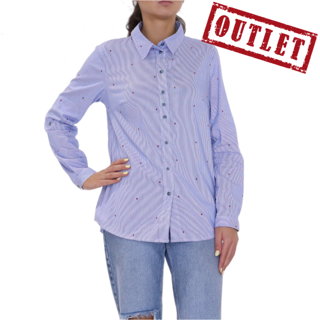 Női Blúz hosszú, SHIRTMAKER, Méret: M, Outlet