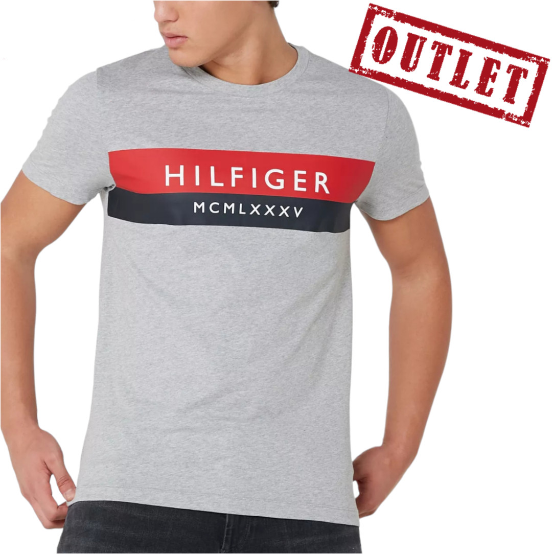 Férfi Póló, Tommy Hilfiger, Méret: L, Outlet