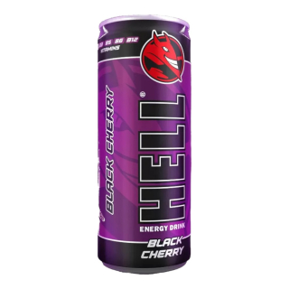 Energiaital, Hell 250ml Black Cherry