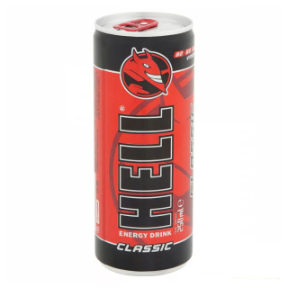 Energiaital, Hell 250ml Classic DRS