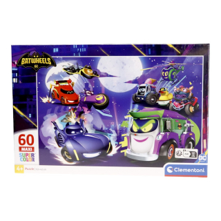 Puzzle, 60db Batwheels maxi C26597