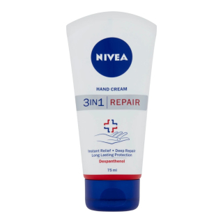 Kézkrém, Nivea 75ml Rep&Care 84687 kézápoló