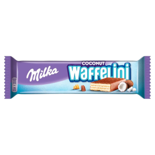 Csokoládé, Milka 31g Waffelini Kókuszos