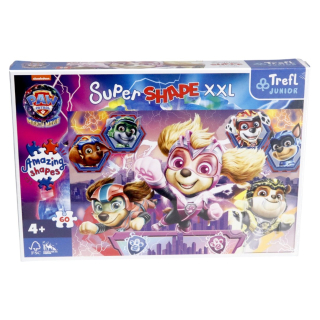 Puzzle, 60db XXL Mancs Őrjárat Boldog Kutyák 50036 J93445