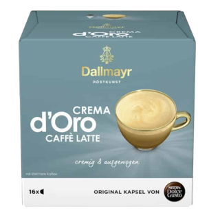 Kávé Kapszulás, Nescafe Dolce G. Dallmayr Crema Caffé Latte 160g