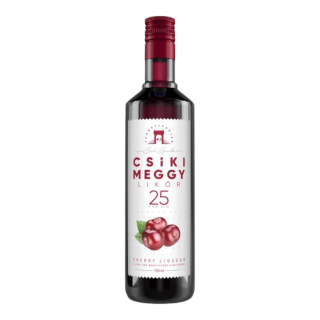 Szeszes ital, Likőr / Csíki Meggy 25% 700ml