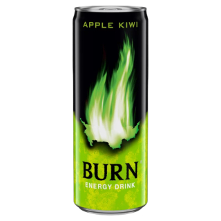 Energiaital, Burn 250ml Apple-Kiwi DRS